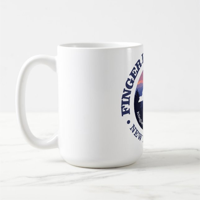 Finger Lakes Trail (rd2) Coffee Mug (Left)