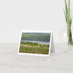 Finger Lakes Vinyard (Blank) Card