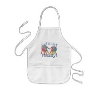 Finger Paint Let's Get Messy Art Smock Preschool