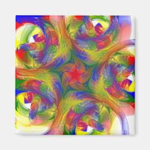 Finger Painting Magnet