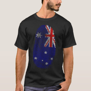 Finger Print - Australia T-Shirt