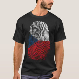 Finger Print - Czech Republic T-Shirt