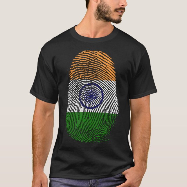 Finger Print - India T-Shirt (Front)