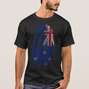 Finger Print - New Zealand T-Shirt