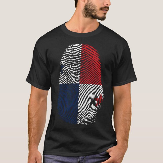 Finger Print - Panama T-Shirt (Front)
