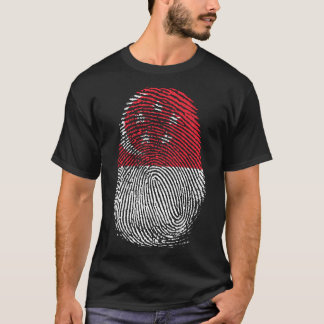 Finger Print - Singapore T-Shirt