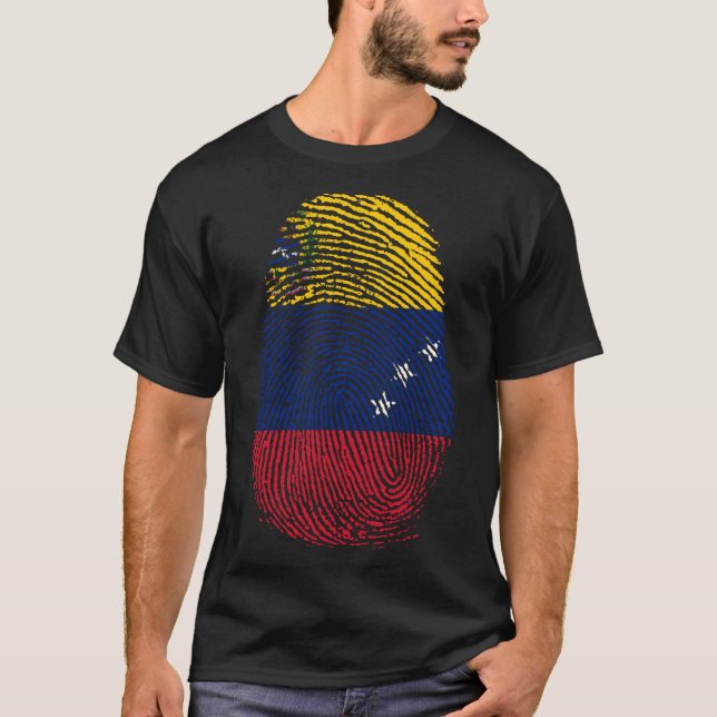 Finger Print - Venezuela T-Shirt (Front)