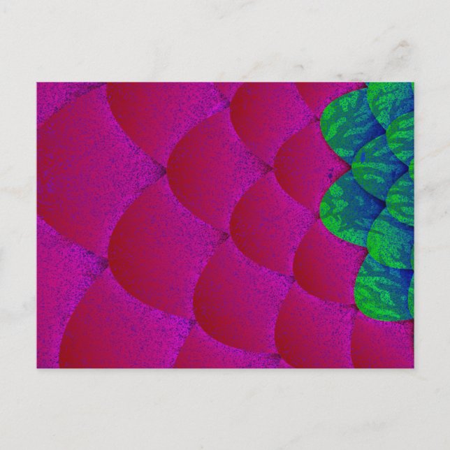 Finger Trap Abstract Postcard (Front)