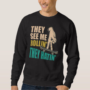Fingerboard Finger Skateboarding Fingerboarding Tr Sweatshirt