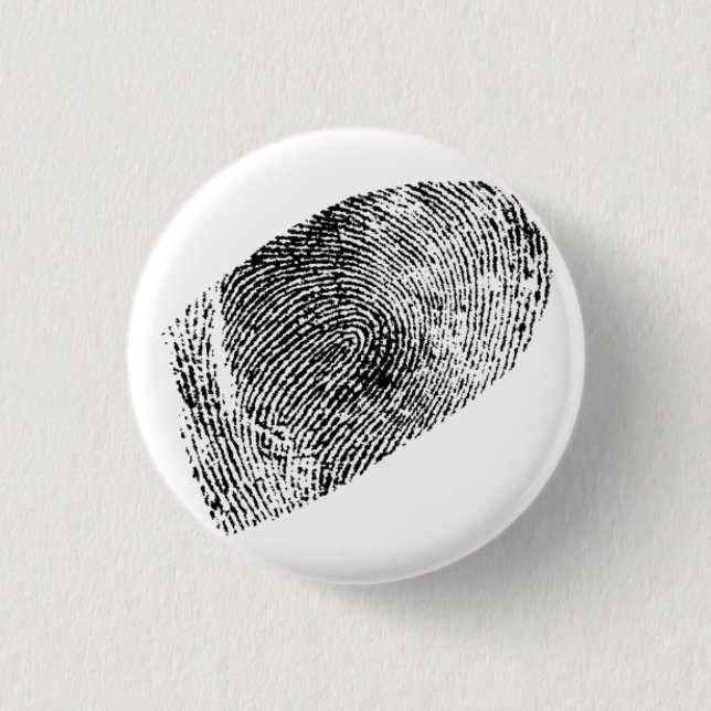Fingerprint 1 Inch Round Button (Front)