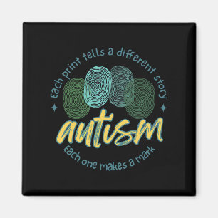 Fingerprint Autism Each Print Tells A Different St Magnet