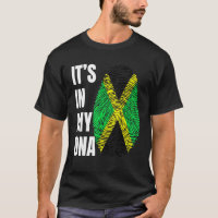 Fingerprint DNA Biometry Jamaican Flag Jamaica