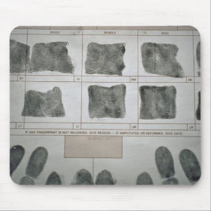 Fingerprints Mouse Pad