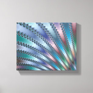 Fingers Fractal Art Canvas Print