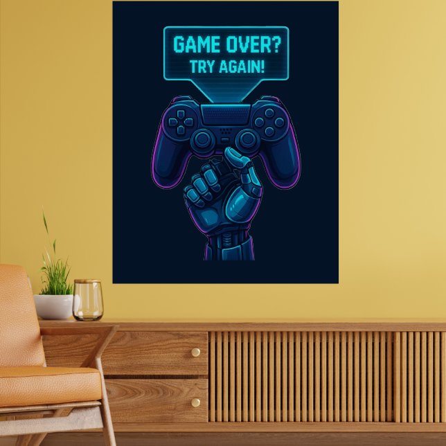 Fini ? Essayez à nouveau! - Poster du joueur futur (Salon 2)