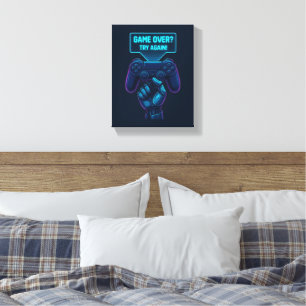 Fini ? Essayez à nouveau! - Toile de Gamer Futuris