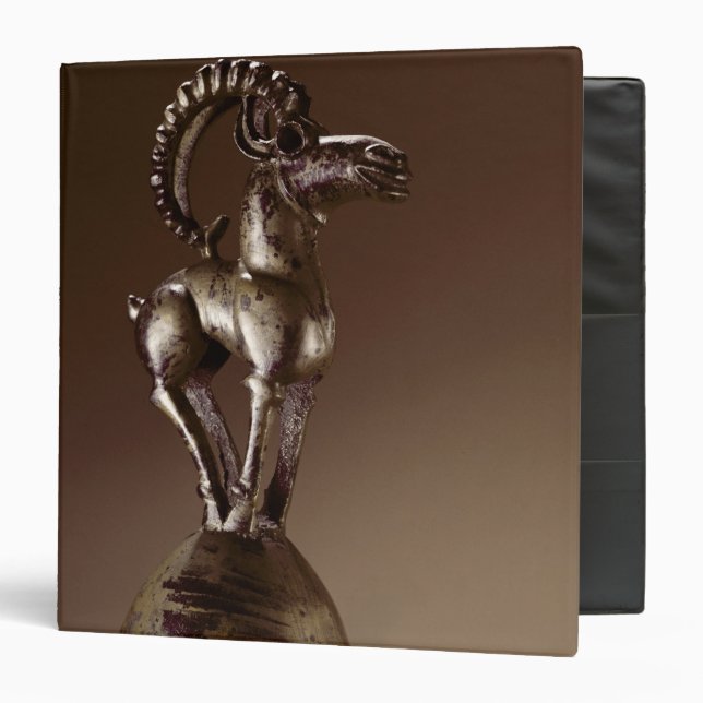 Finial with a mountain goat binder (Front/Inside)