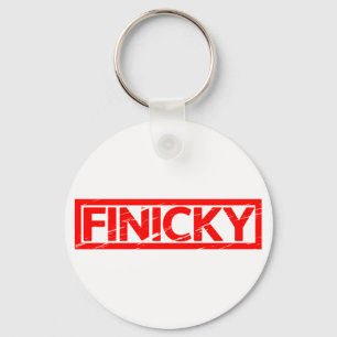 Finicky Stamp Keychain