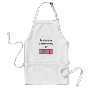 Finis periodic table name apron