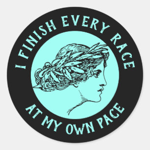 Finish Pace Sticker