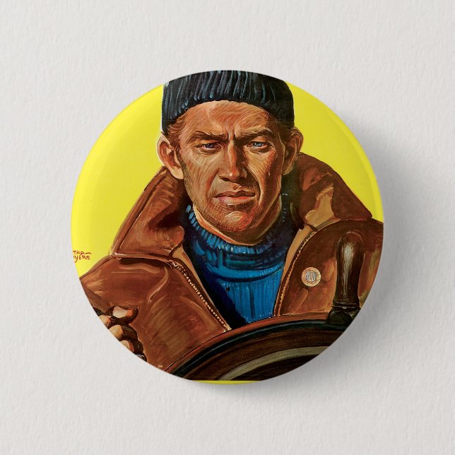 Finish The Job! 2 Inch Round Button (Front)