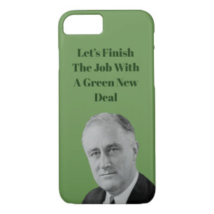 Finish The Job Green New Deal Case-Mate iPhone Case