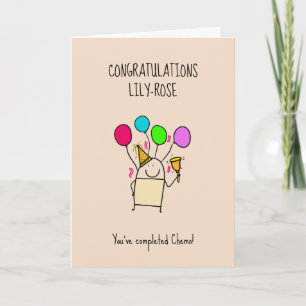 Finished Chemo! Card