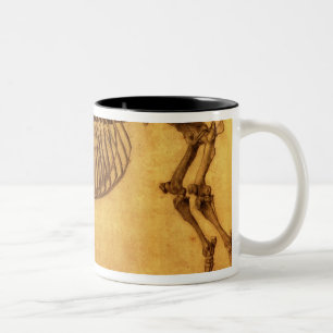 Finished Study for the First Skeletal Table Two-Tone Coffee Mug