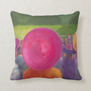 Finishing Post Hats 2014 Throw Pillow