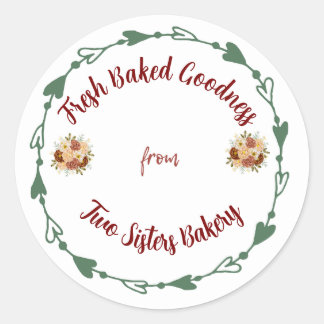 Finishing Touch Classic Round Sticker