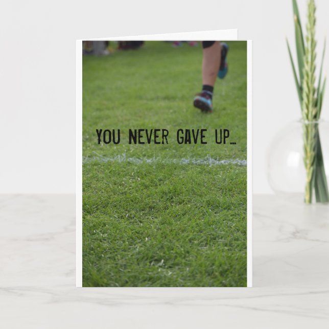 Finishlinecard Card (Front)