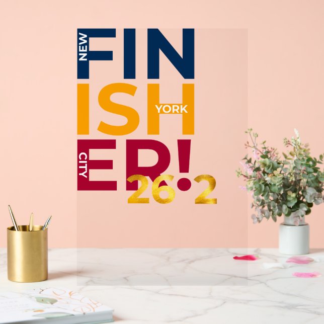 Finisseur du Marathon de New York (Mariage)