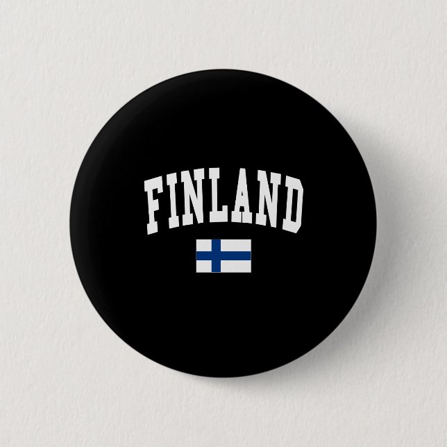 FINLAND 2 INCH ROUND BUTTON (Front)
