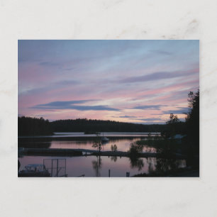 Finland at Sunset Postcard