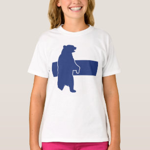 Finland Bear Finnish National Animal Flag T-Shirt