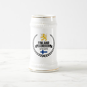 Finland Beer Stein