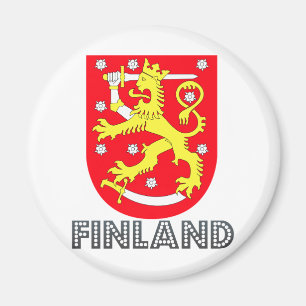 Finland Coat of Arms Magnet