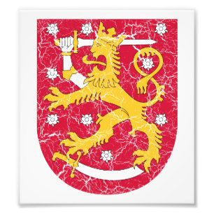 Finland Coat Of Arms Photo Print