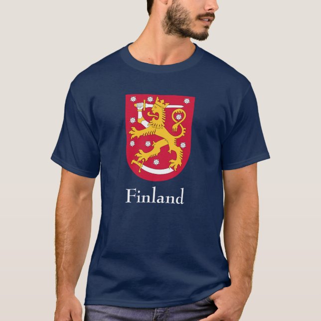 FInland Coat of Arms Shirt (Front)