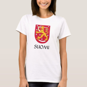 Finland Coat of Arms "SUOMI" T-Shirt 