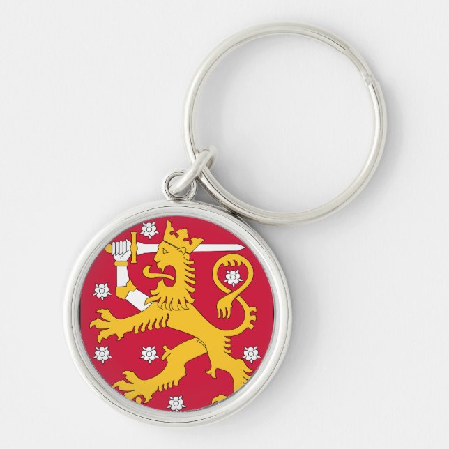 finland emblem keychain (Front)