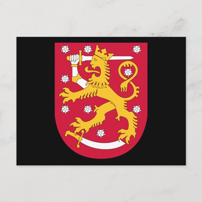 finland emblem postcard (Front)