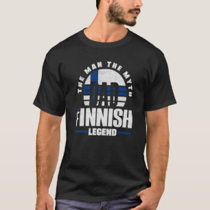Finland Finnish Finland Flag Father T-Shirt
