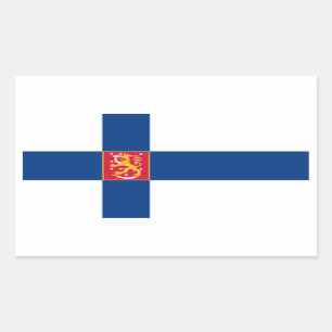 Finland/Finnish/Finn Flag Sticker