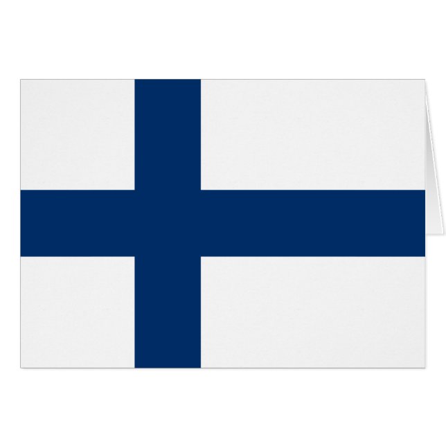 Finland Flag (Front Horizontal)