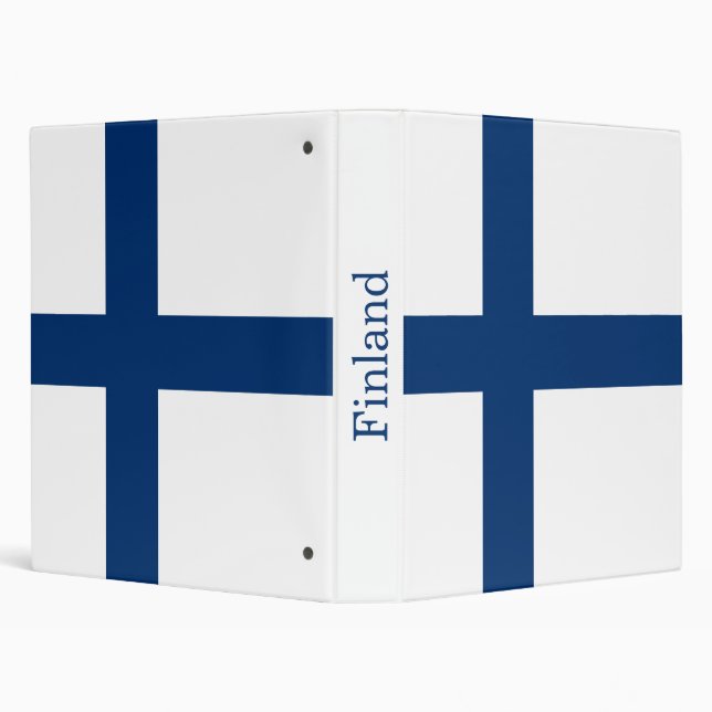 Finland Flag Binder (Background)
