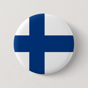 Finland flag Button