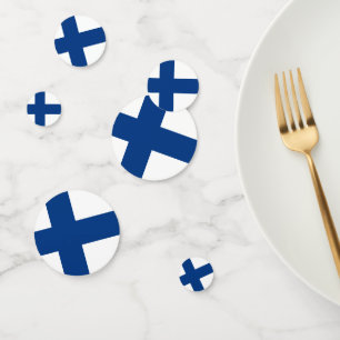 Finland Flag Confetti