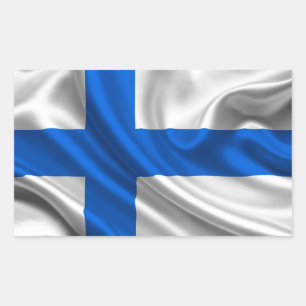 Finland Flag Fabric Sticker