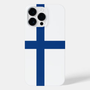 Finland flag iPhone 14 pro max case